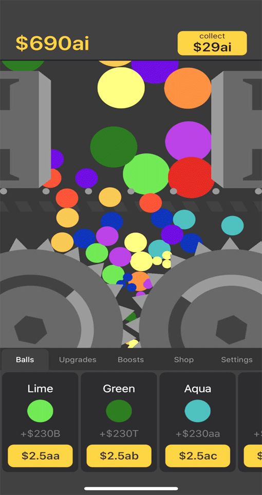 Screenshot of Ball Smasher