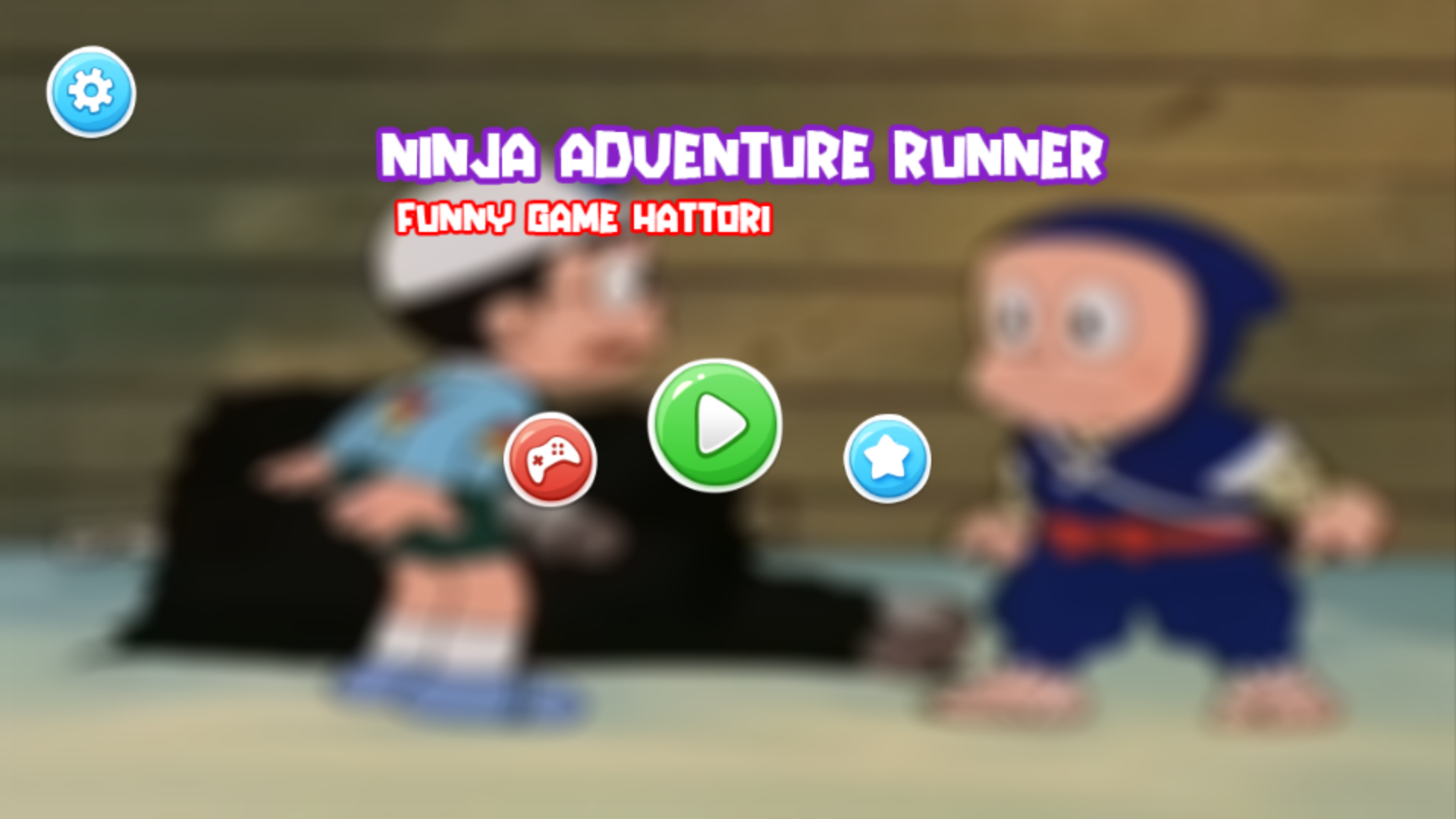 Screenshot of Super Ninja Hattori Game World