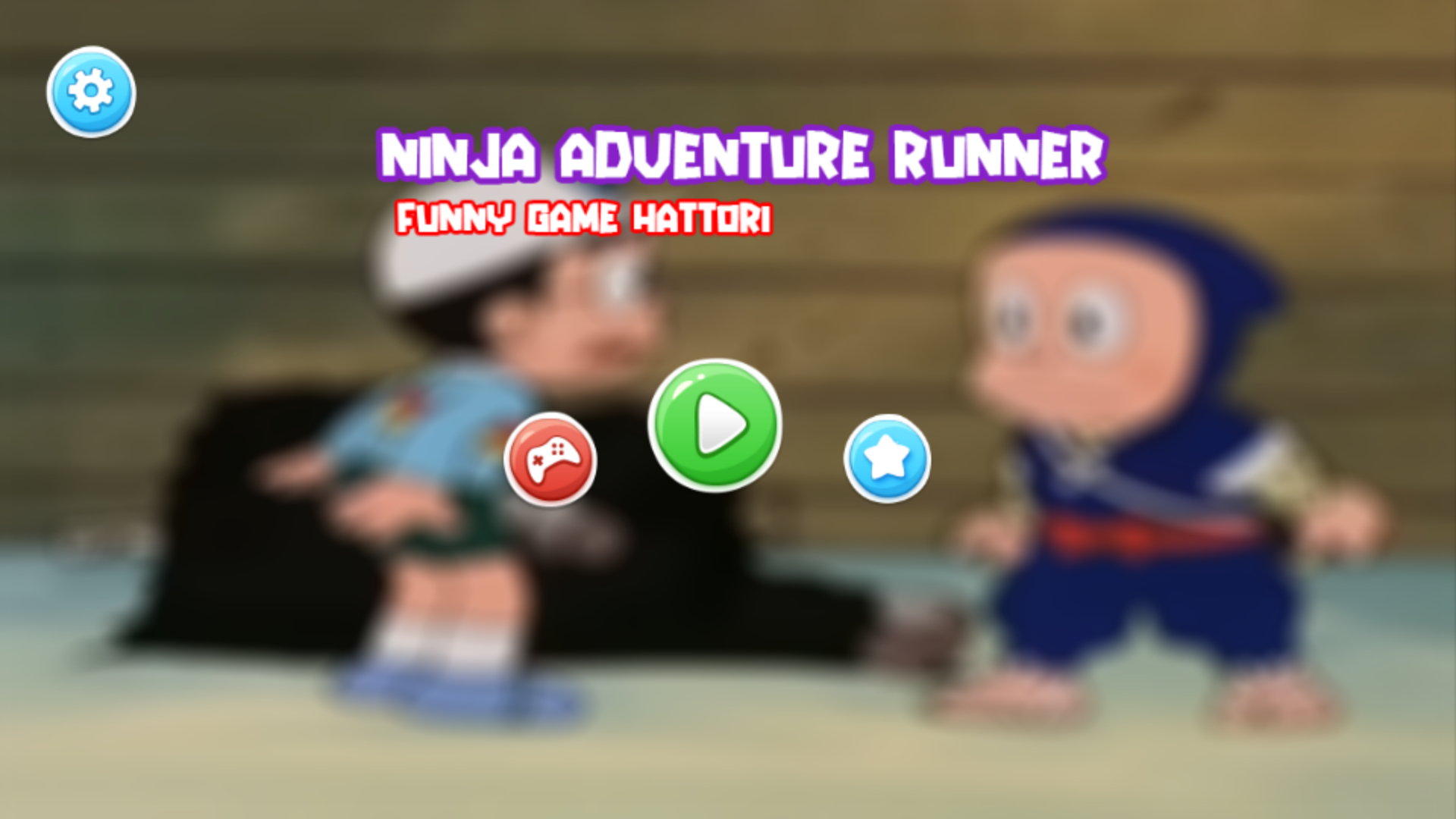 Super Ninja Hattori Game World Game Screenshot