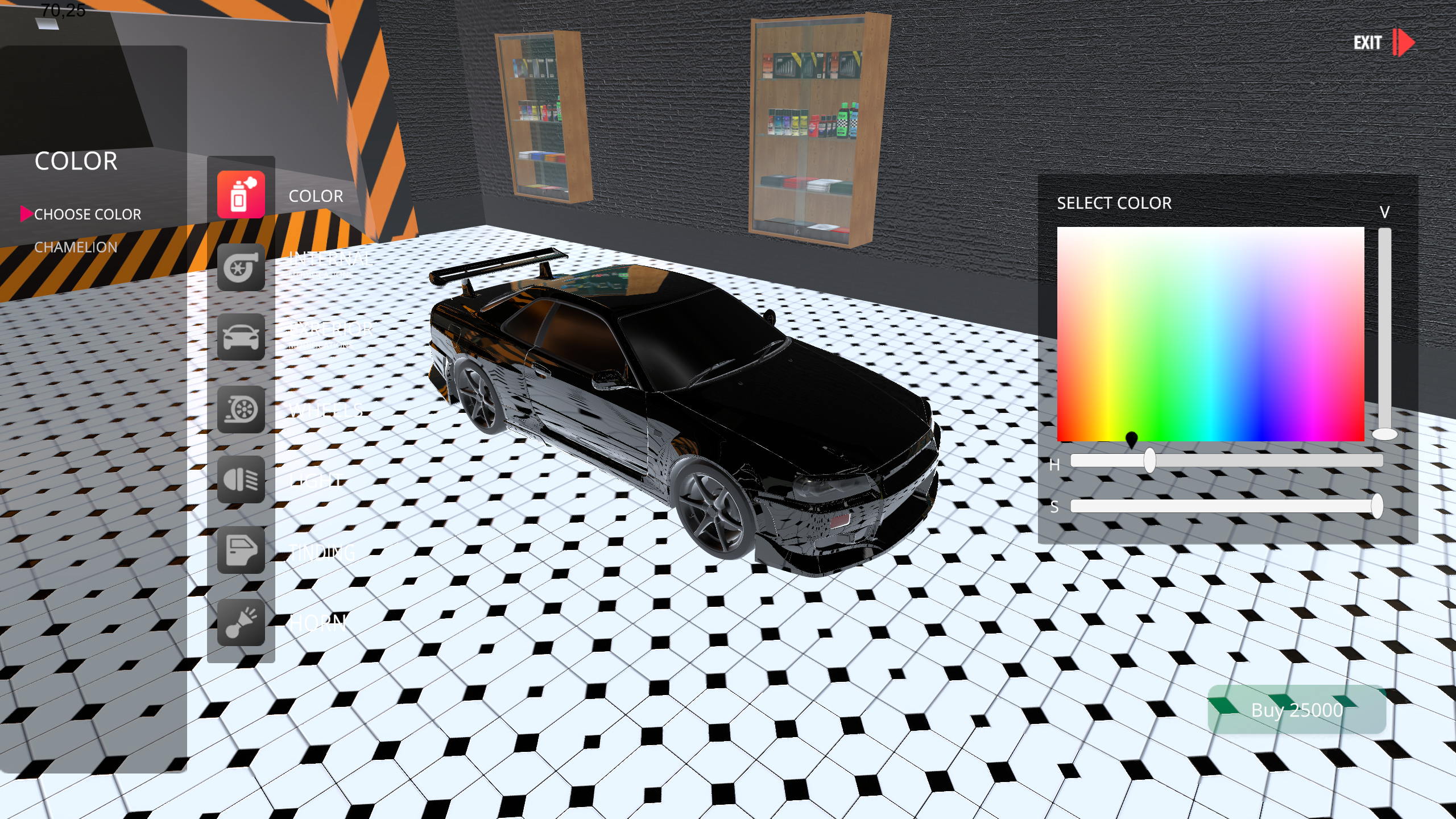 SD Steep Descent Game Screenshot