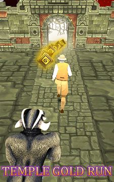 Temple Gold Run Game Screenshot