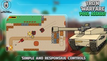 Iron Warfare Pixel Assault Game Screenshot