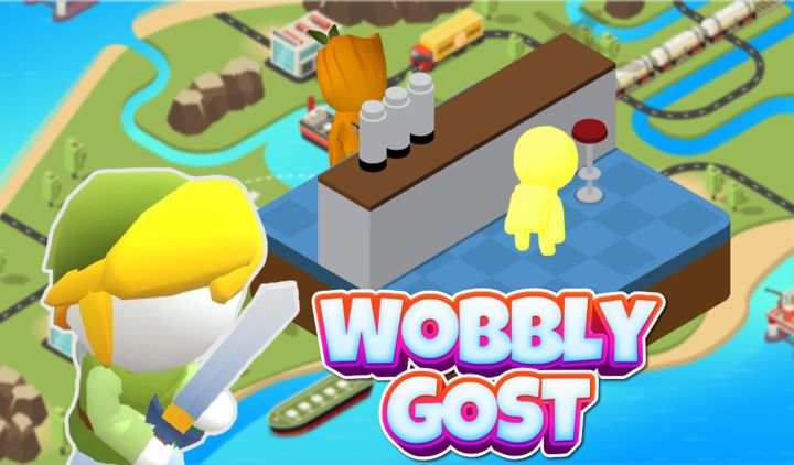 Wobbly Ghost - stick hero 遊戲截圖
