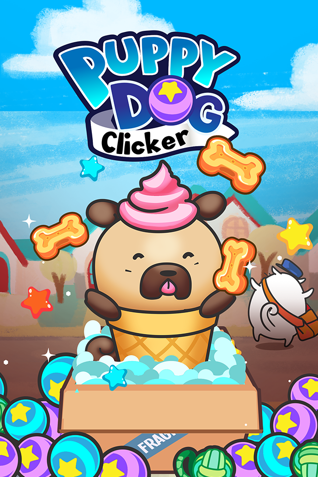 Puppy Dog Clicker: Puppy Game Game Screenshot