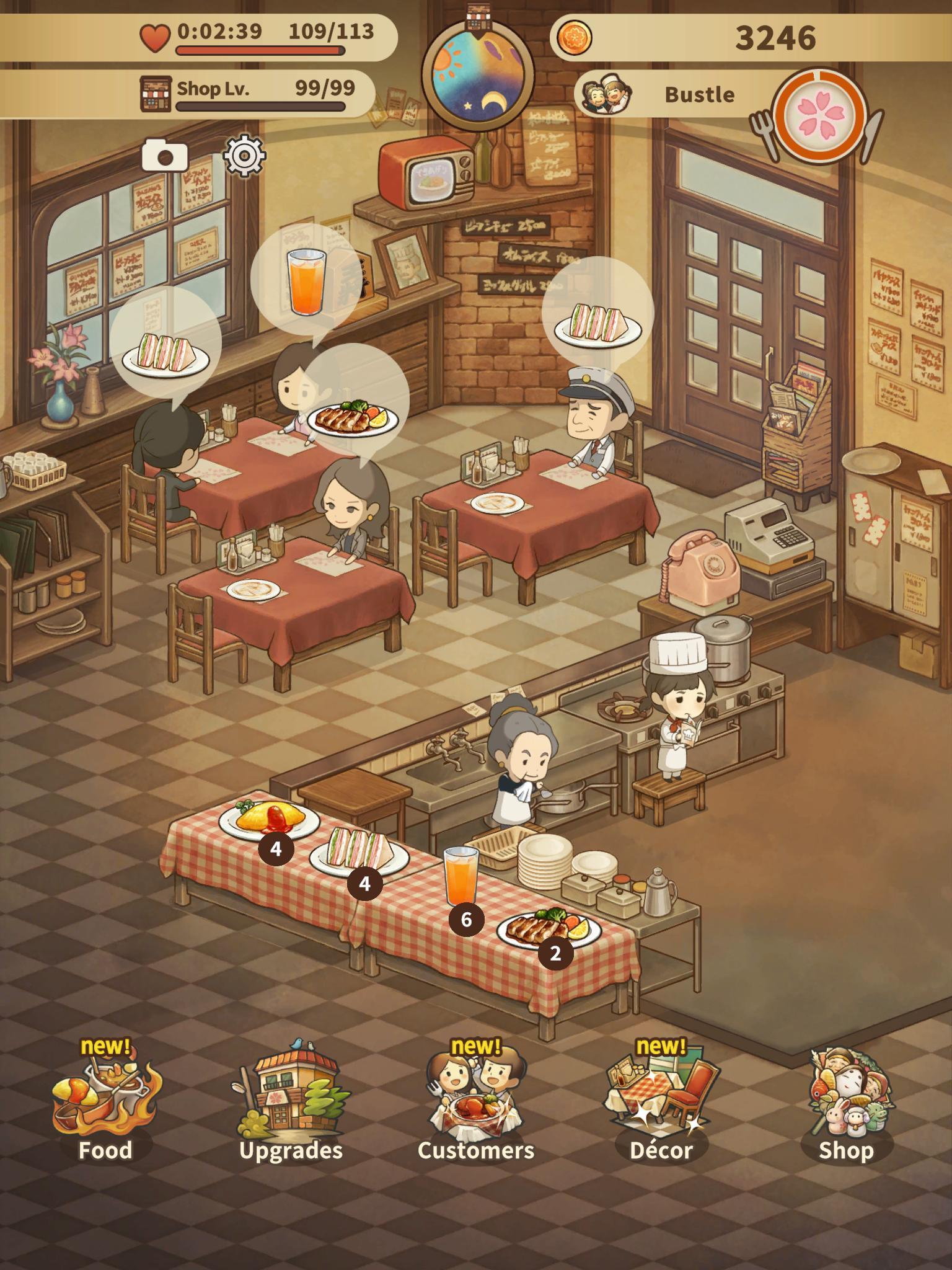 Hungry Hearts Restaurant Game Screenshot