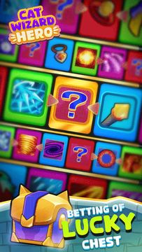 Captura de Tela do Jogo Cat Wizard Hero