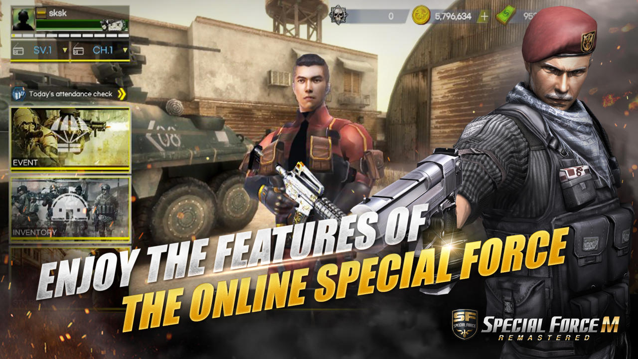 SFM (Special Force M Remastere Game Screenshot