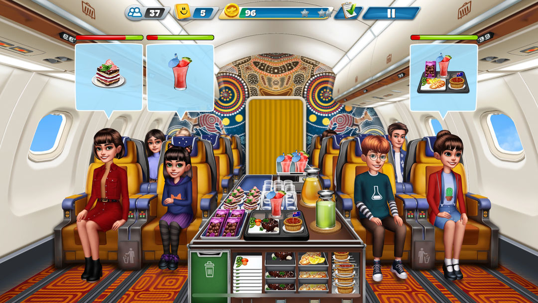 Screenshot of Airplane Chefs - Cooking Game