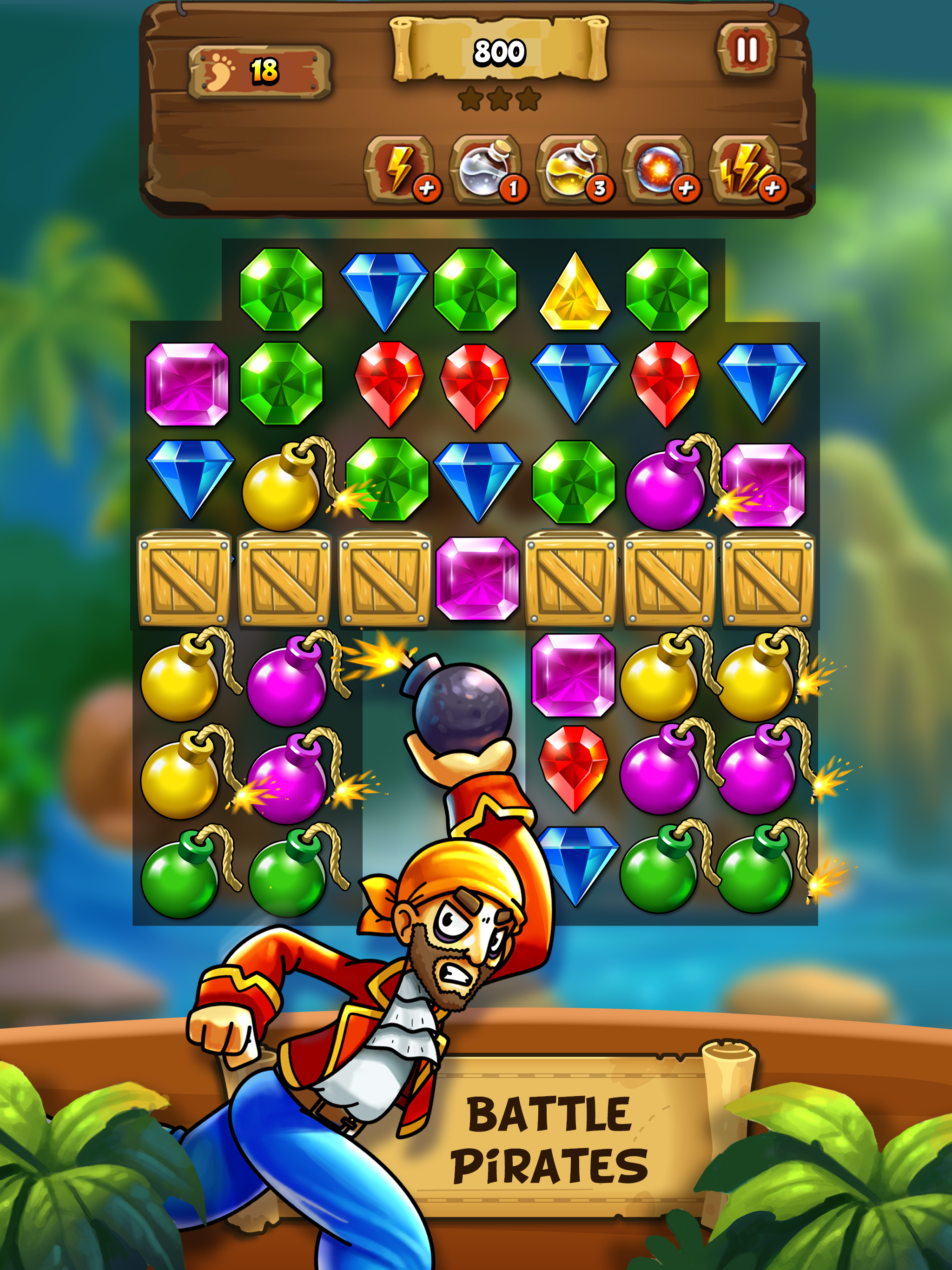 Jewel Mash Game Screenshot