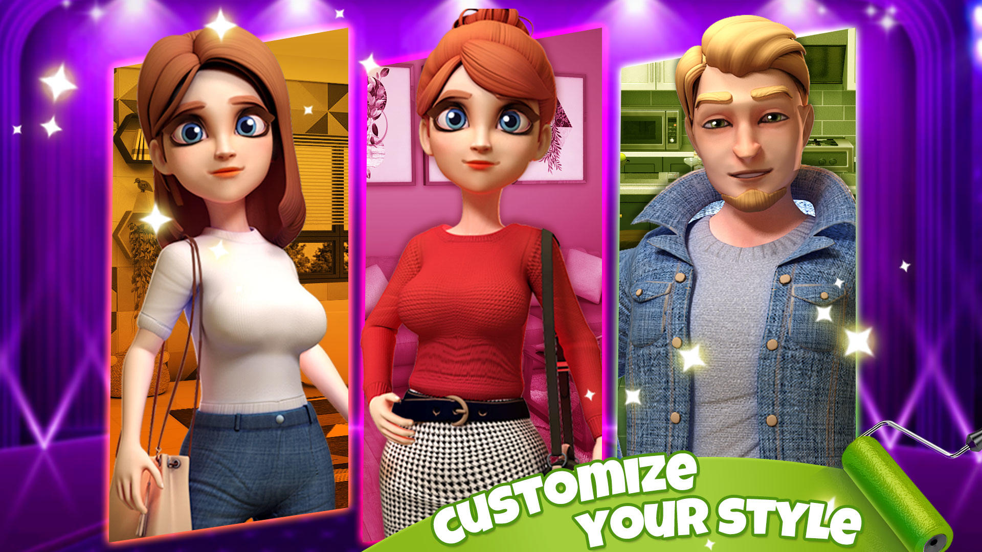 Fashion Makeup: Home Design Game Screenshot