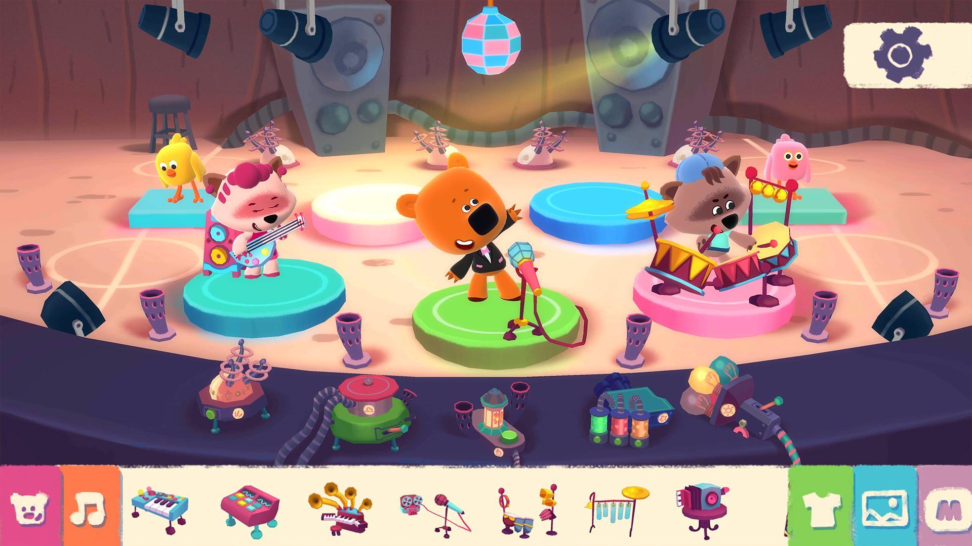 Rhythm and Bears Game Screenshot