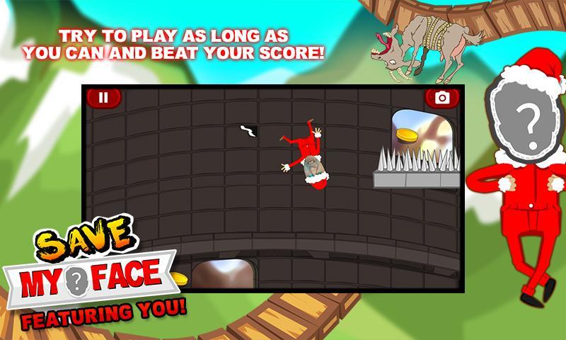 Save My Face - Don't die! Game Screenshot