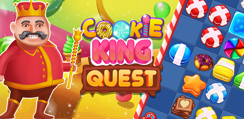 Banner of Cookie King Quest : match gratuit 1.1.30