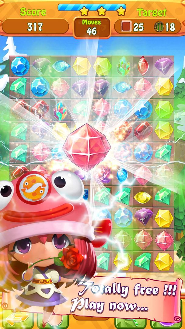 Jewel Pop Star - Super Gems ภาพหน้าจอเกม