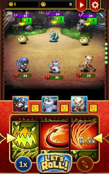 Captura de Tela do Jogo Monster Roller