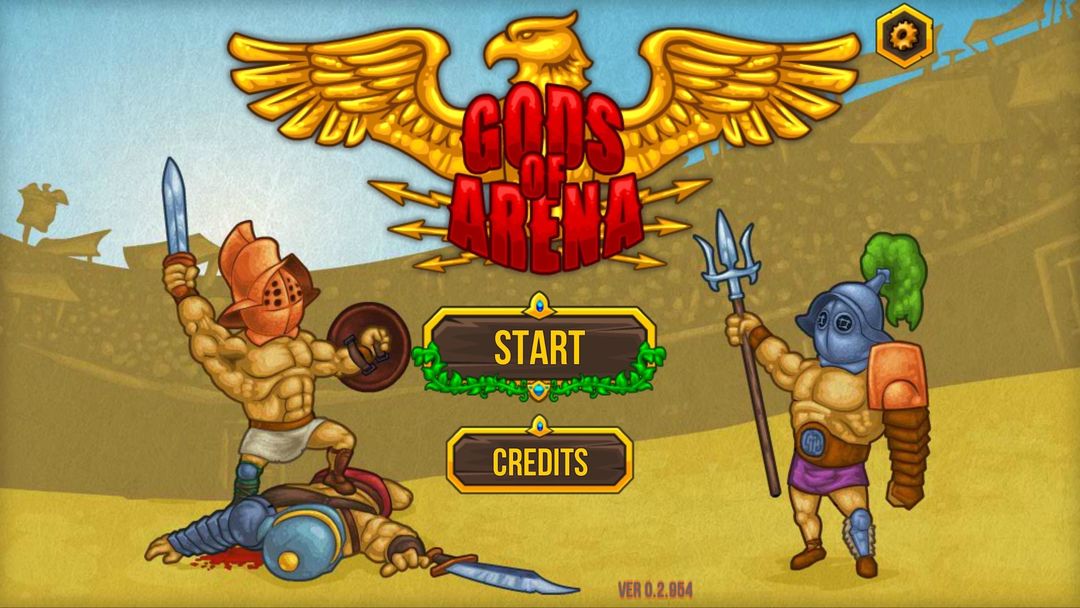 Gods Of Arena: Strategy Game ภาพหน้าจอเกม
