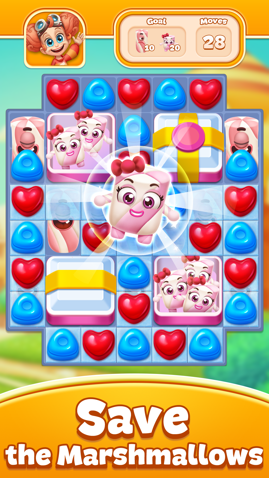 Candy Pop Story : Match 3 ภาพหน้าจอเกม