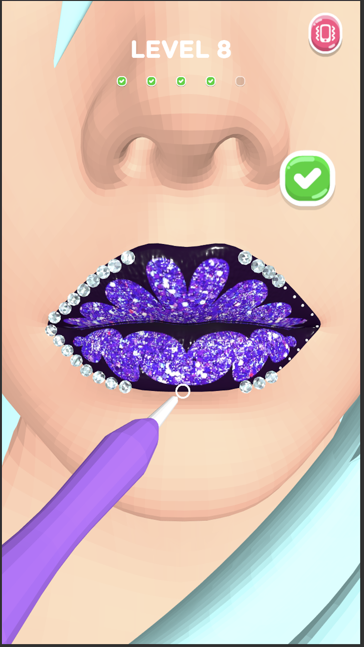Screenshot of Lip Art 3D