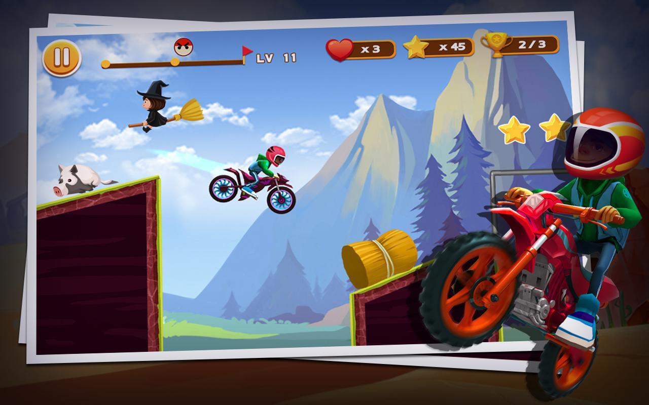 Screenshot of Stunt Moto Racing