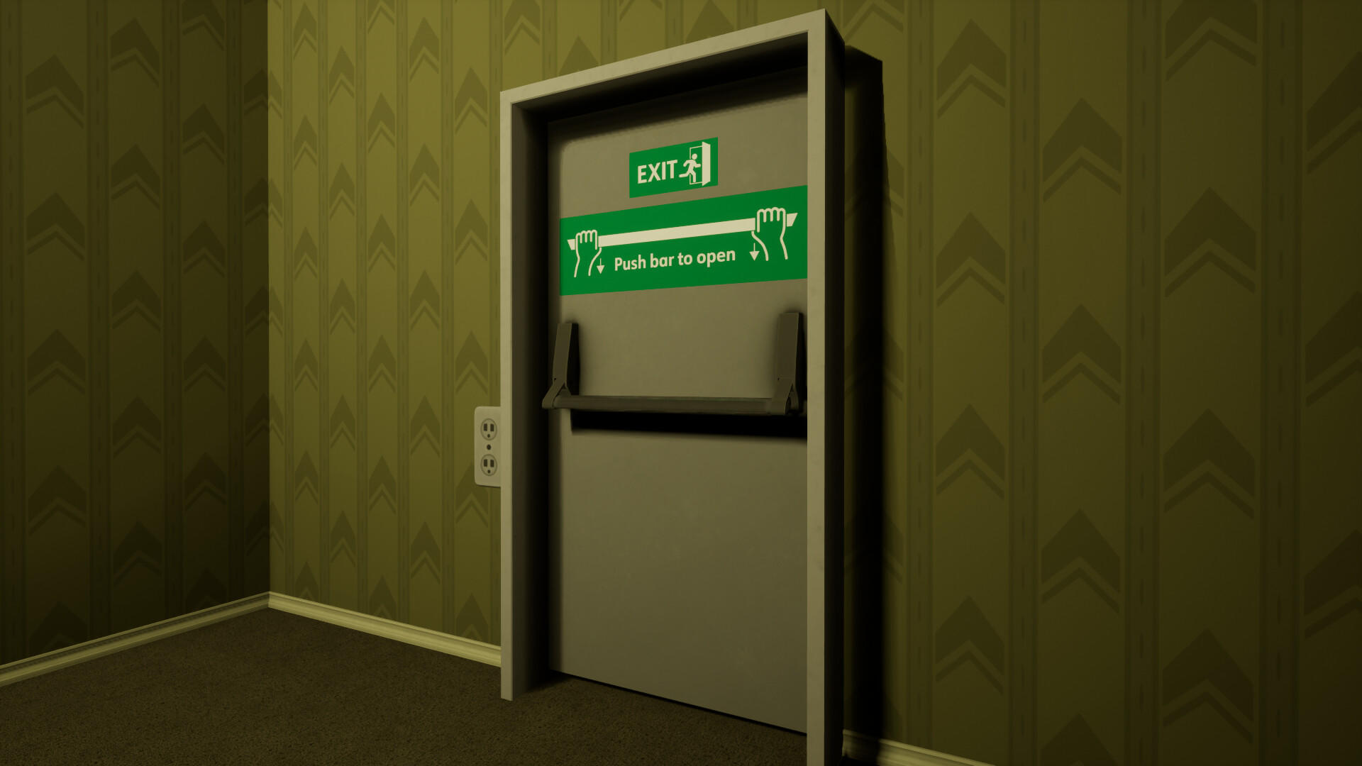 Screenshot of LEVEL 0: A Backrooms Experience Prototype