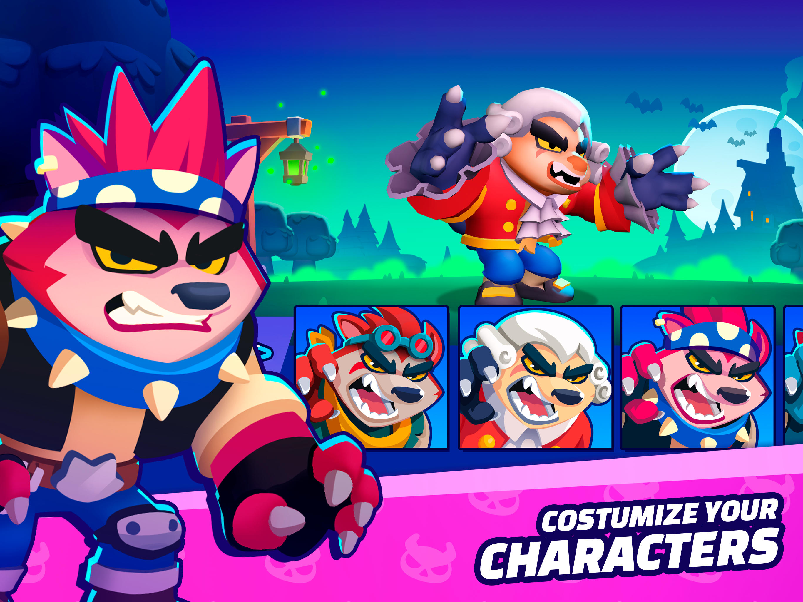 Monster Survivors - PvP Game Game Screenshot