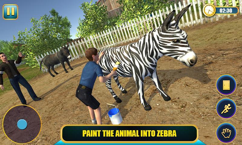Hello Virtual Dad 3D Game Screenshot