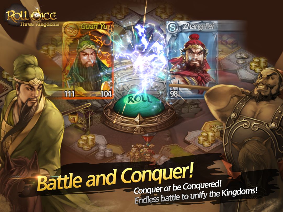 Roll Dice: Three Kingdoms screenshot game