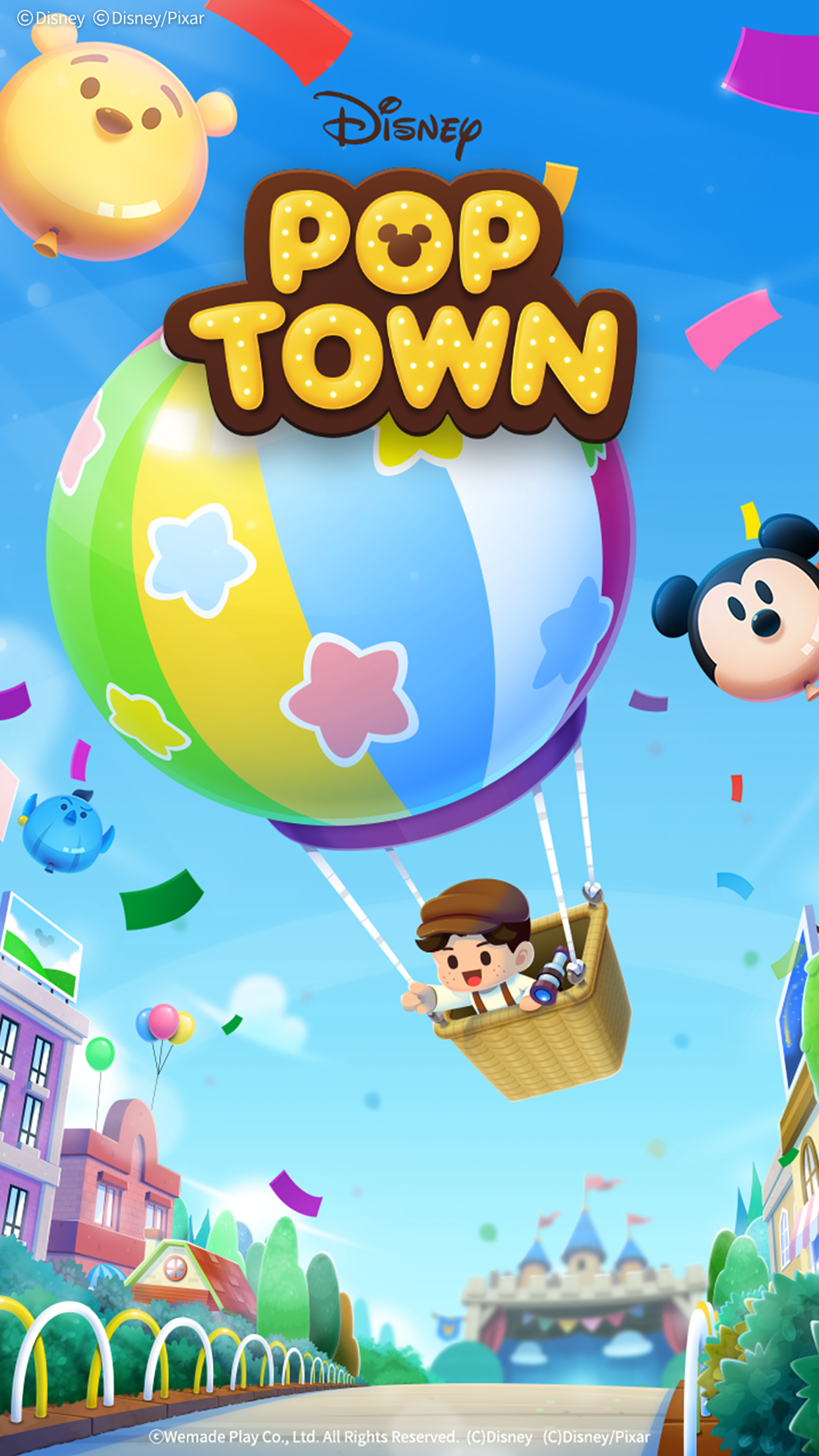 Disney POP TOWN ภาพหน้าจอเกม