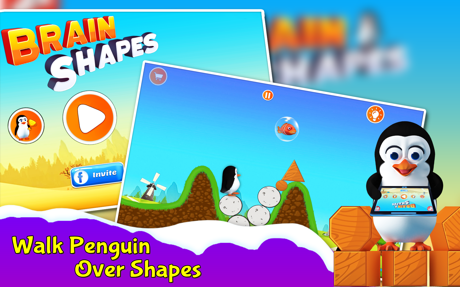 Brain Shapes Game Screenshot