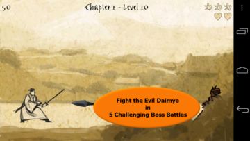 Paper Samurai Game Screenshot