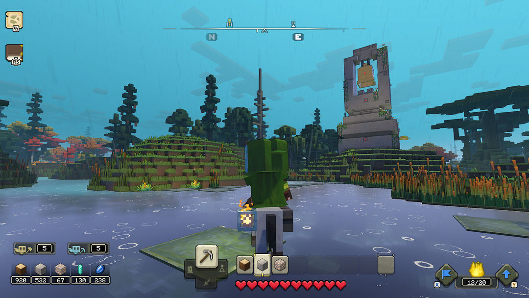 Screenshot of Minecraft Legends