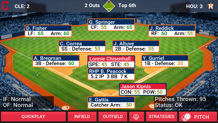 MLB Manager 2018 screenshot game