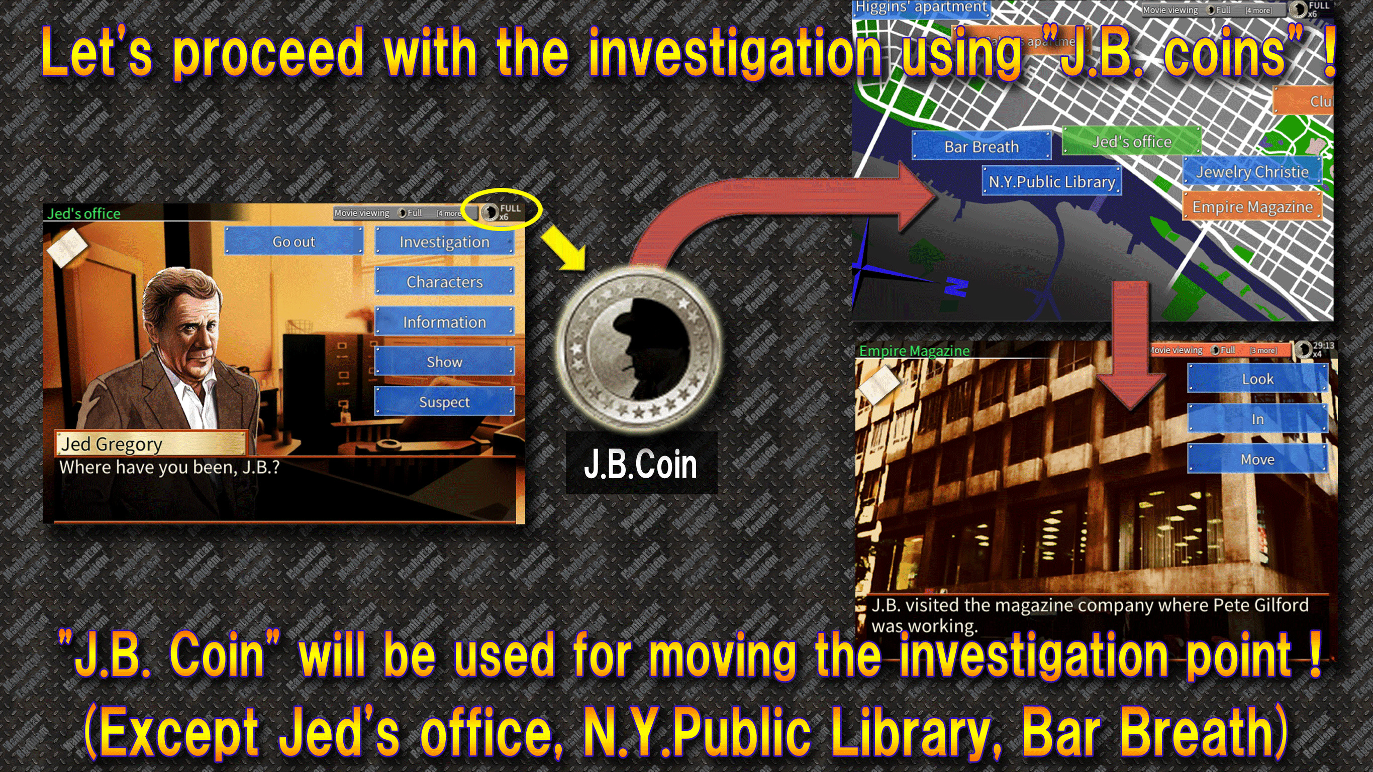 Captura de Tela do Jogo Manhattan requiem [Challenge]