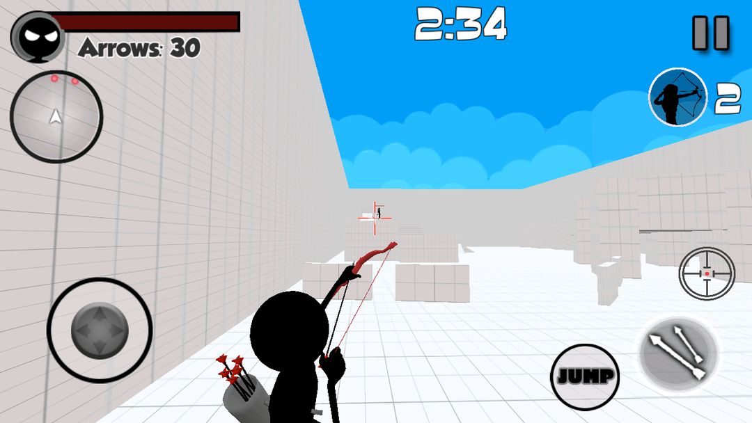 Archery Stickman - Legendary screenshot game