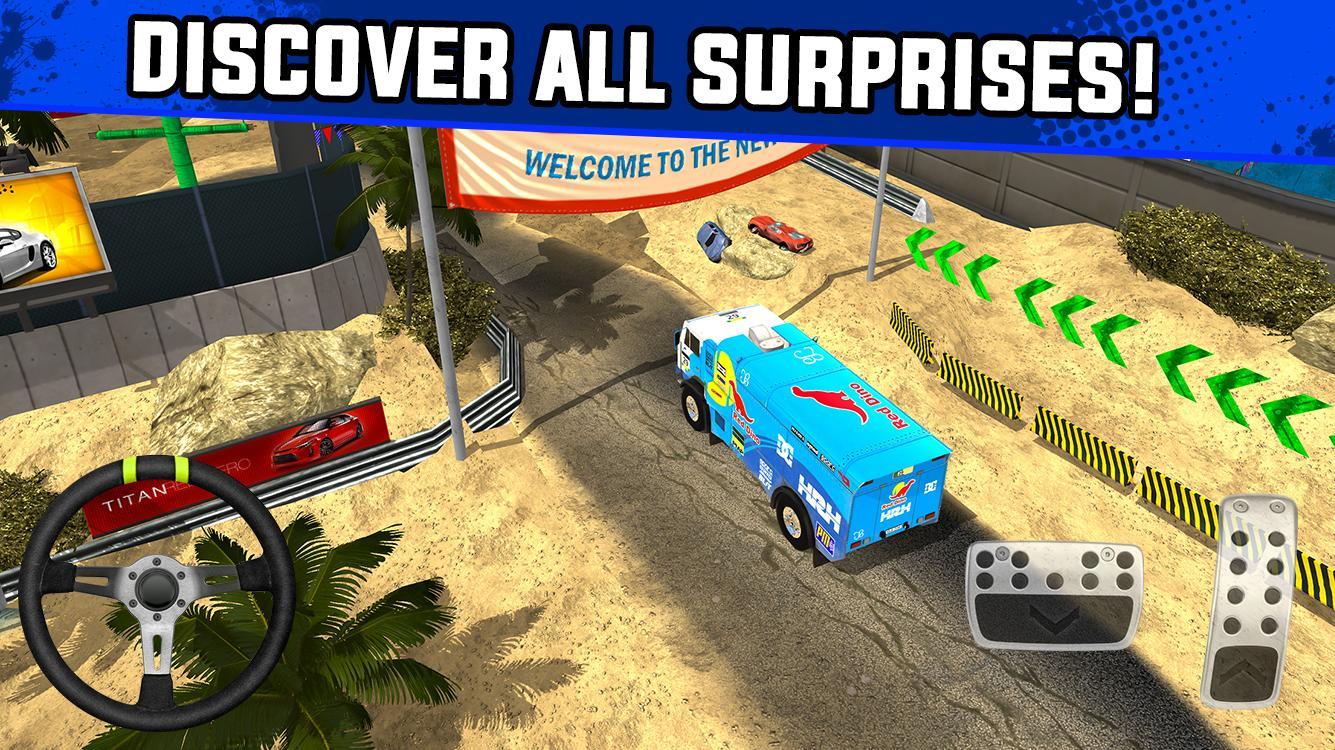 Captura de Tela do Jogo Monster Truck XT Airport Derby