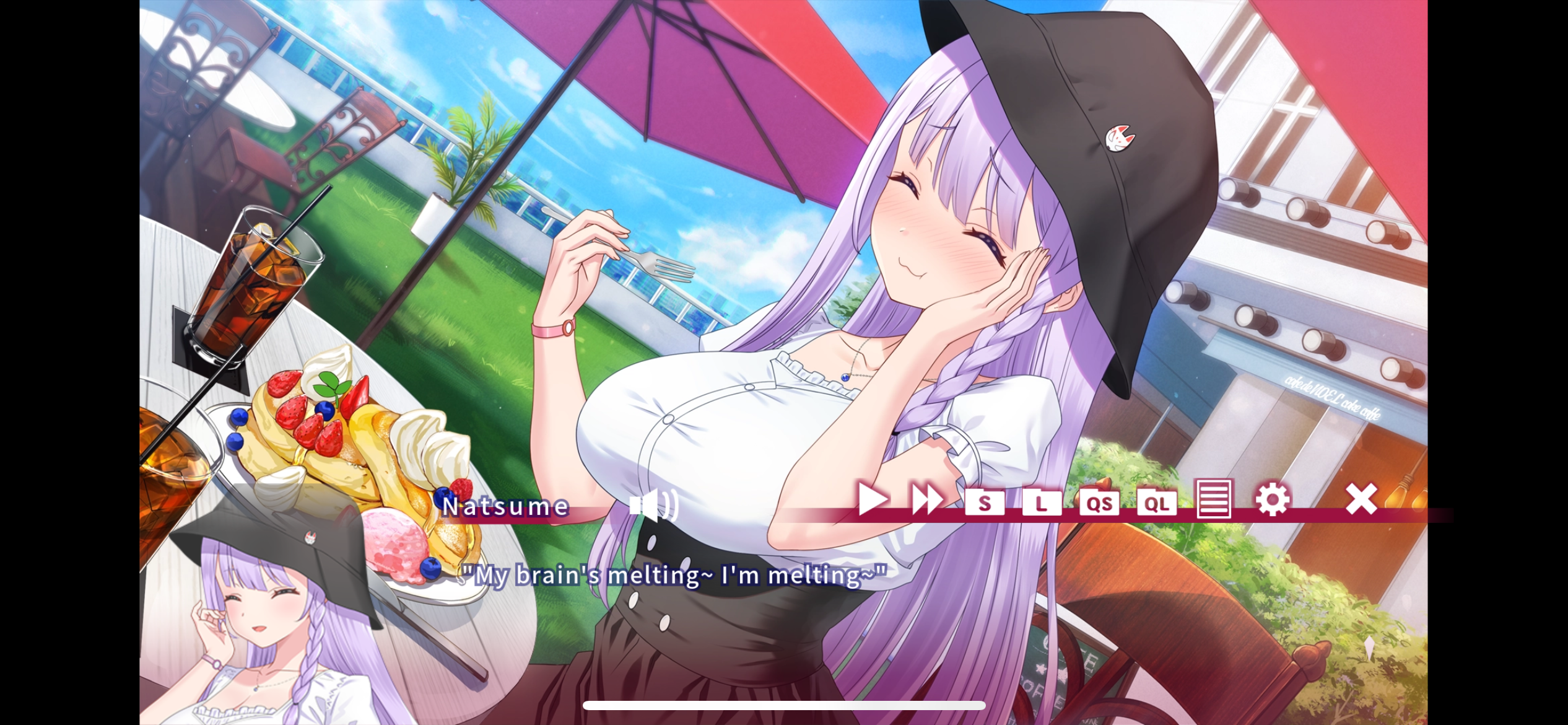 Natsume Ryoran Game Screenshot