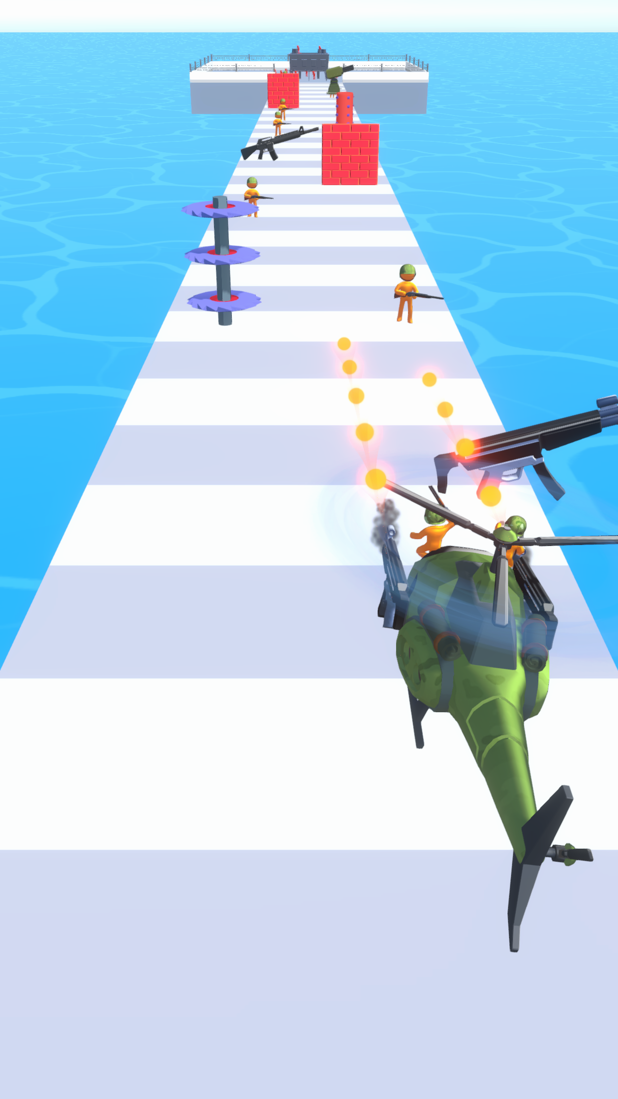 Helicopter Runner Game Screenshot