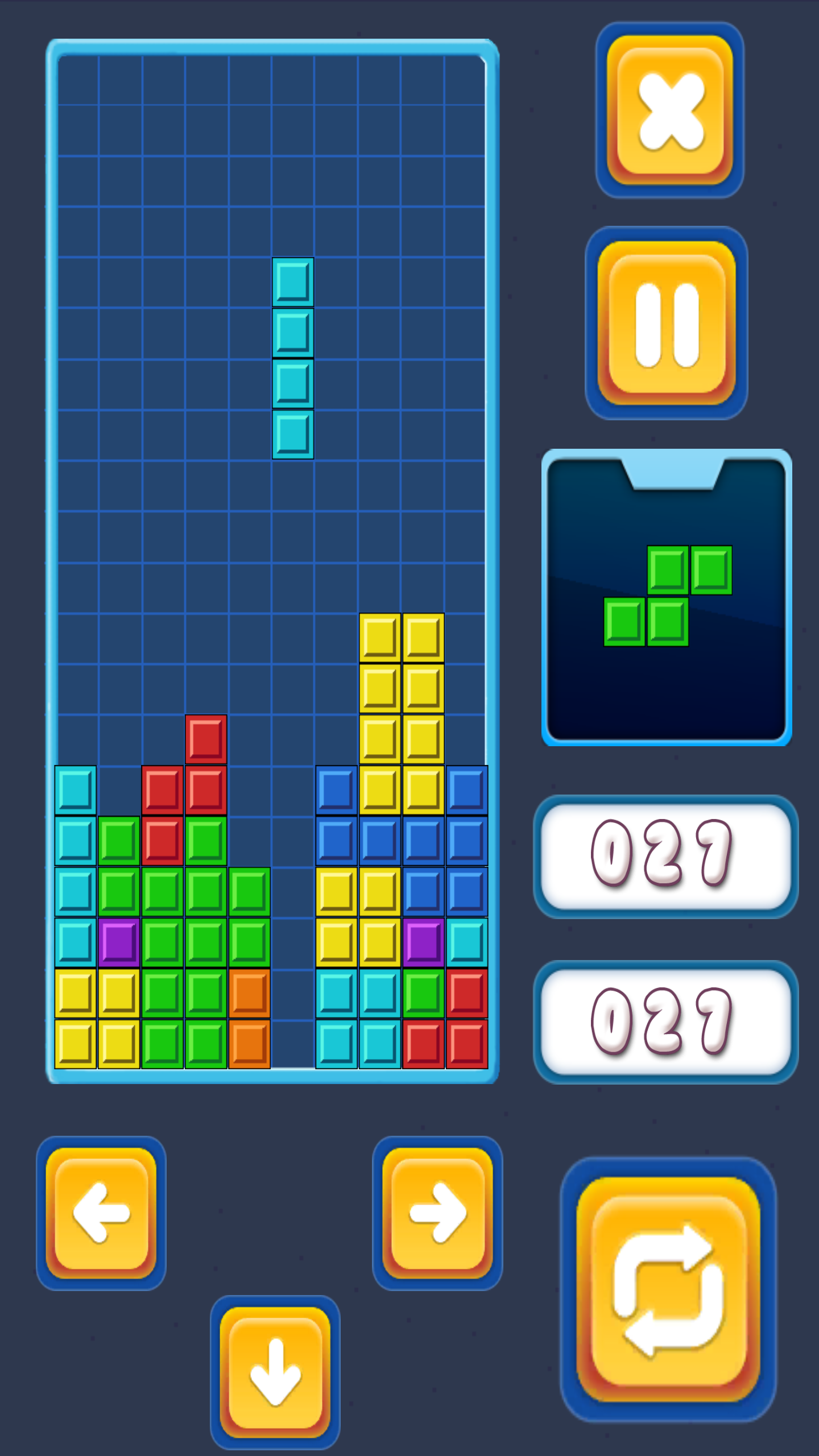 Brick Classic Tetrisのキャプチャ