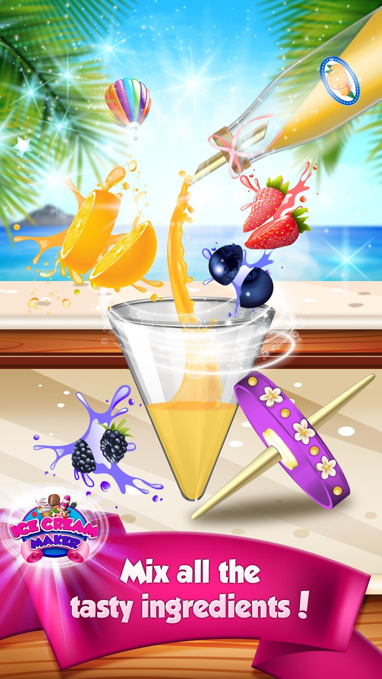 Screenshot of Ice Cream Making Games