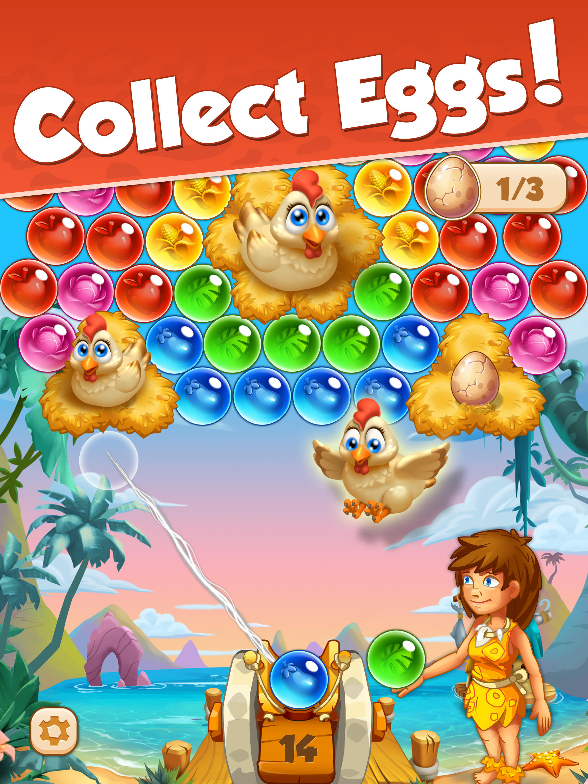 Cuplikan Layar Game Bubble Age Pop