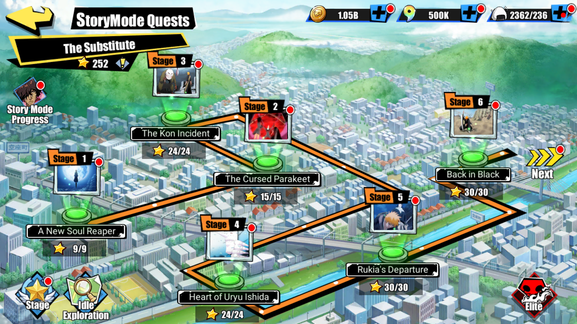 BLEACH: Eternal Soul Game Screenshot