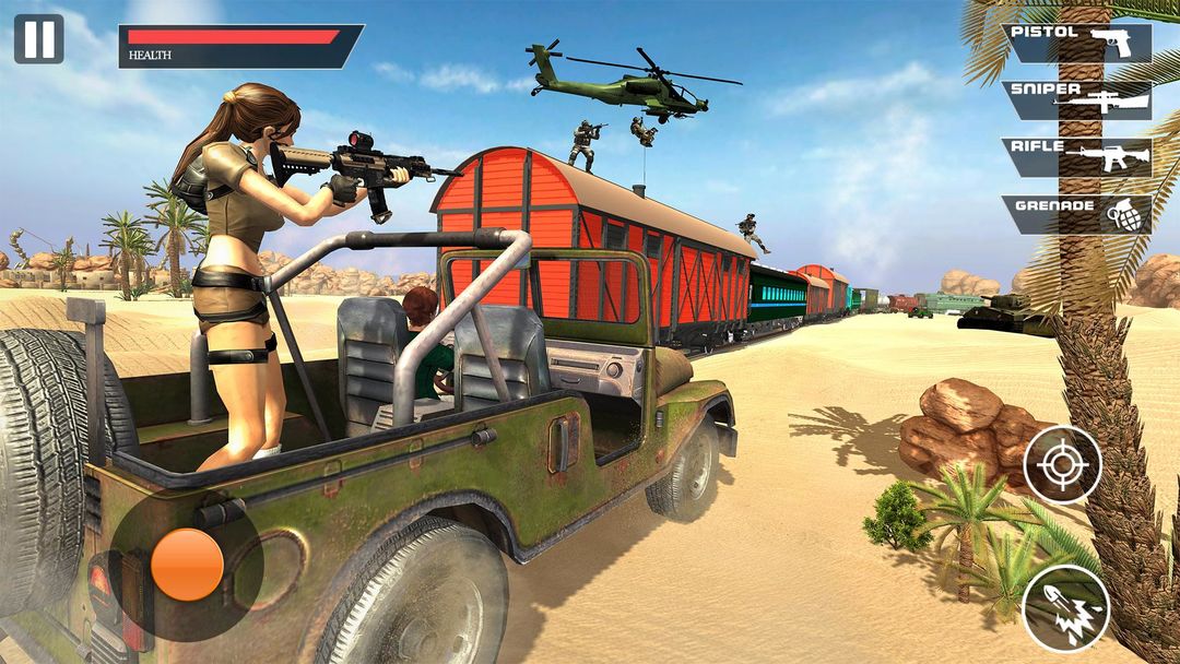 화재 3D 스나이퍼를 커버 : 무료 총이 게임 FPS 슈팅 게임 스크린 샷