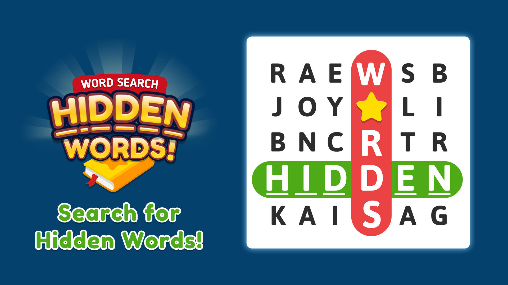 Скриншот игры Word Search: Hidden Words