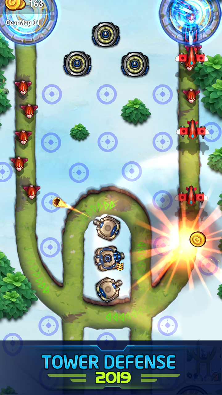 Screenshot 1 of Tower Defense: Galaxy V 1.1.4