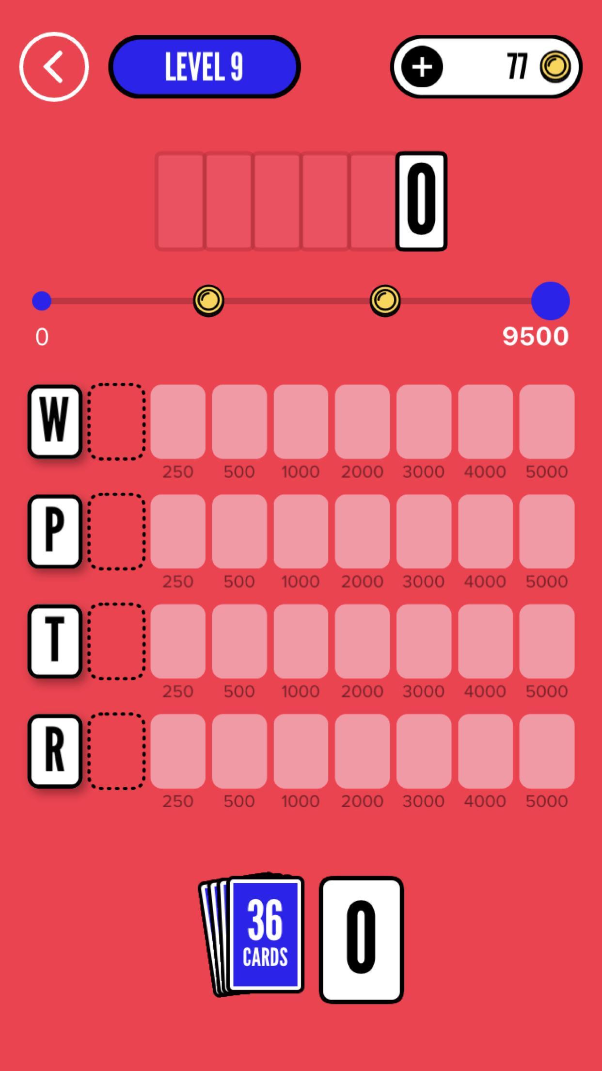 Words Out 遊戲截圖