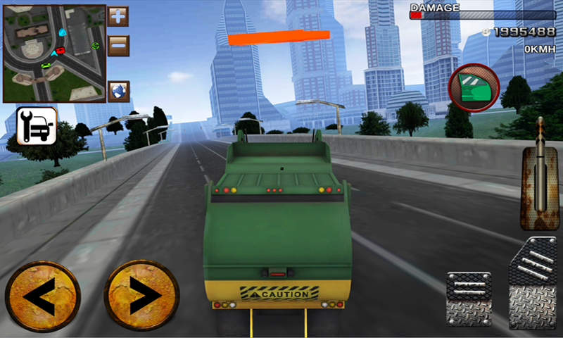 Screenshot 1 of Simulatore di camion della spazzatura 2016 1.10