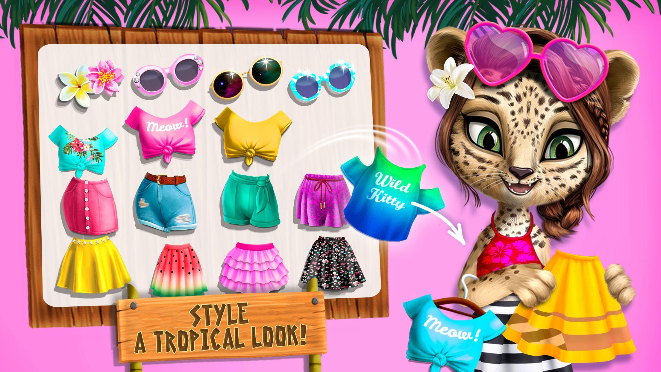 Jungle Animal Hair Salon 2 Game Screenshot
