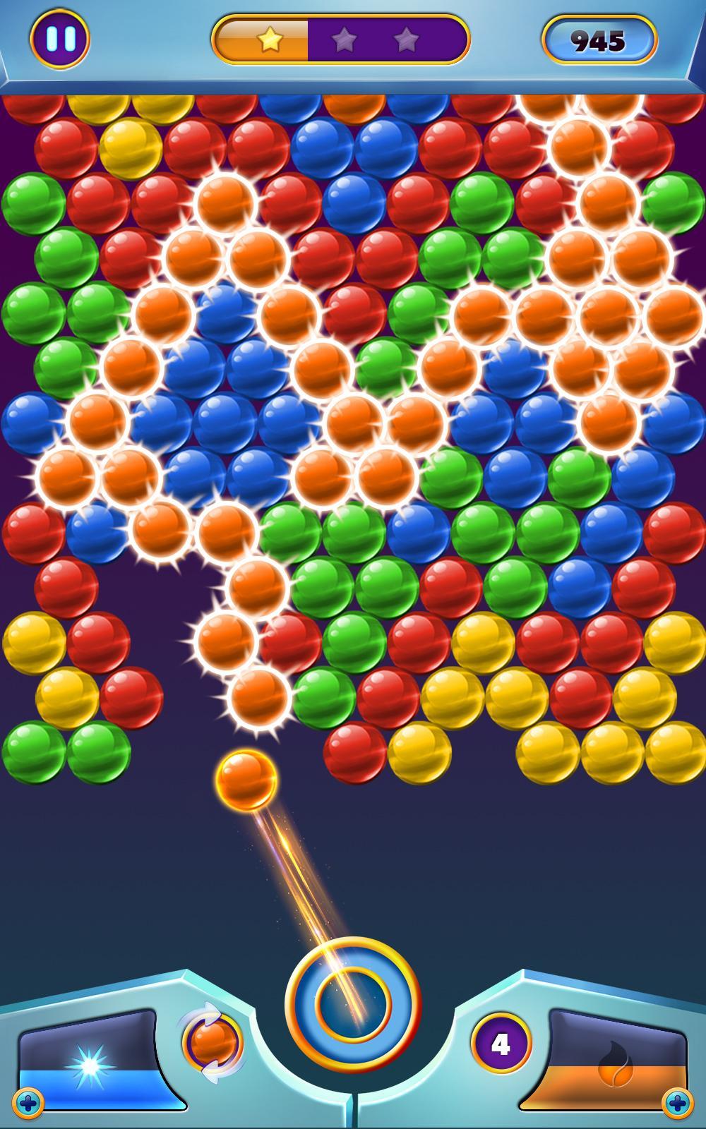 Скриншот игры Bubble Shooting Pro