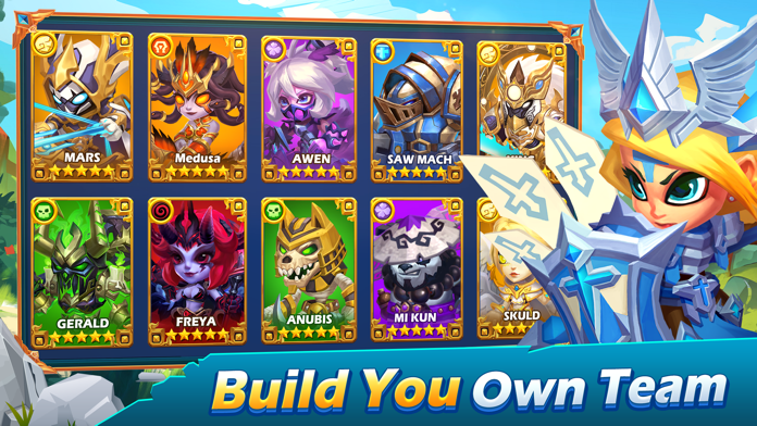 Taptap Heroes:Idle RPG Game Screenshot
