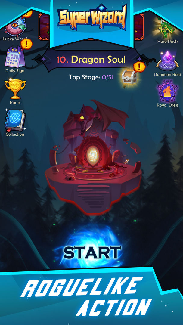 Super Wizard screenshot game